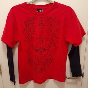 Top heavy size medium long sleeved tshirt